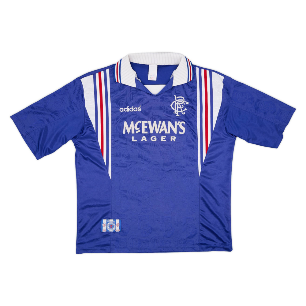 Maillot 1996-97 Rangers FC Domicile