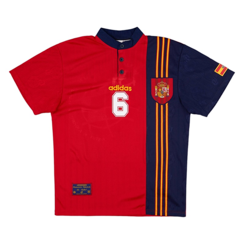Maillot 1996 Espagne Domicile