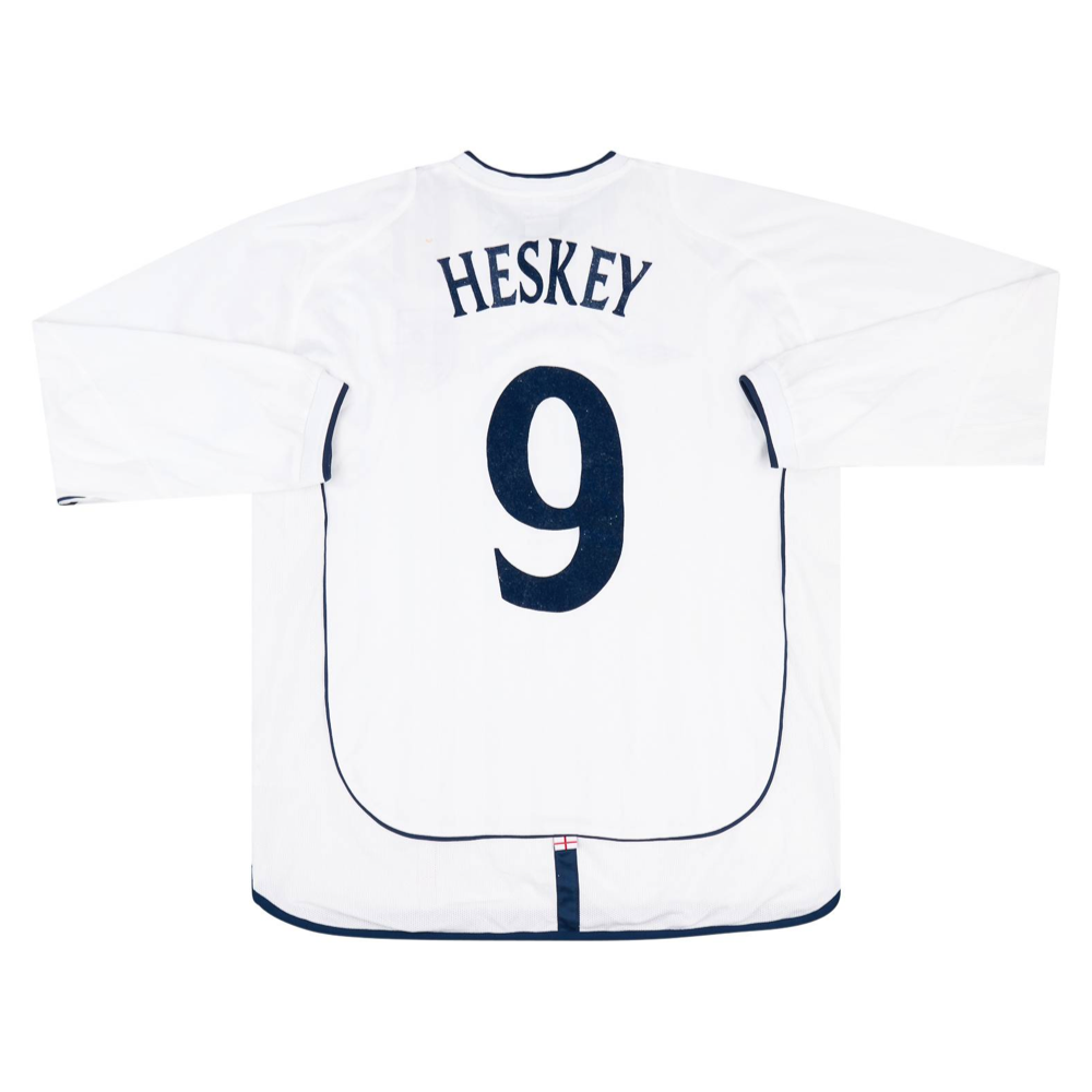 Maillot 2002 Angleterre Domicile Manches longues