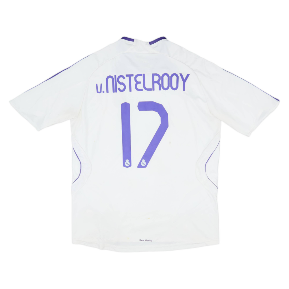 Maillot 2007-08 Real Madrid CF Domicile
