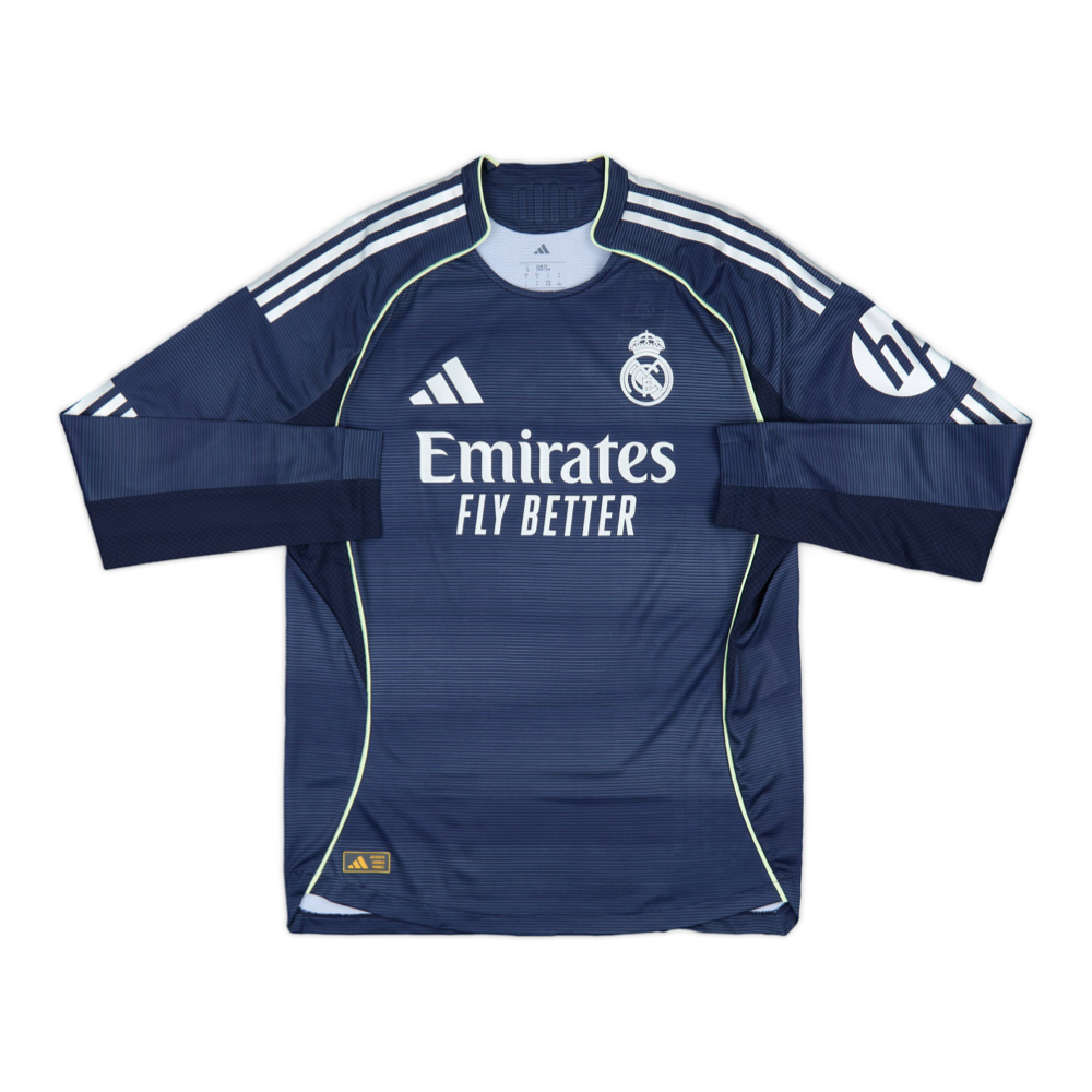 Maillot 2025-26 Real Madrid CF Extérieur Manches longues