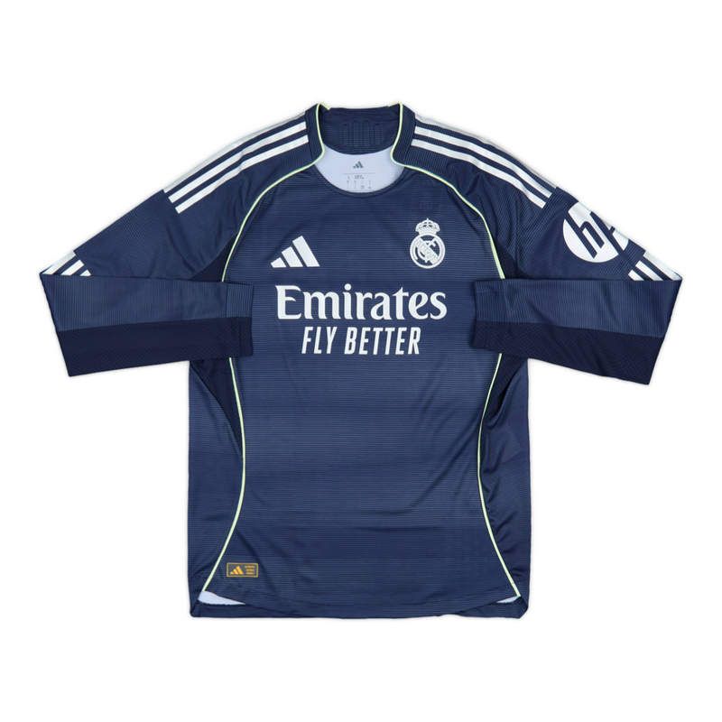 Maillot 2025-26 Real Madrid CF Extérieur Manches longues