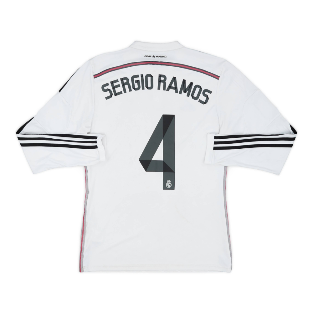 Maillot 2014-15 Real Madrid CF Domicile Manches longues