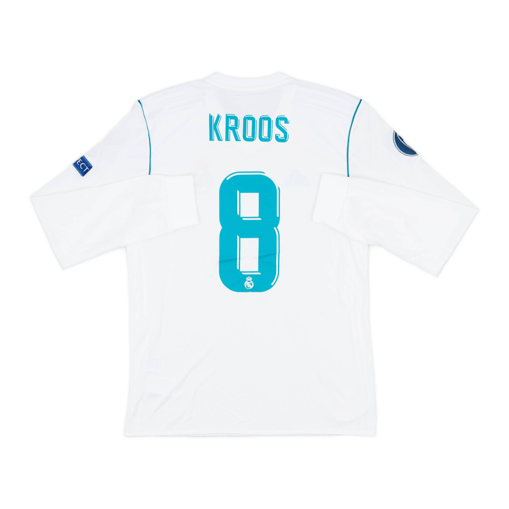 Maillot 2017-18 Real Madrid CF Domicile Manches longues