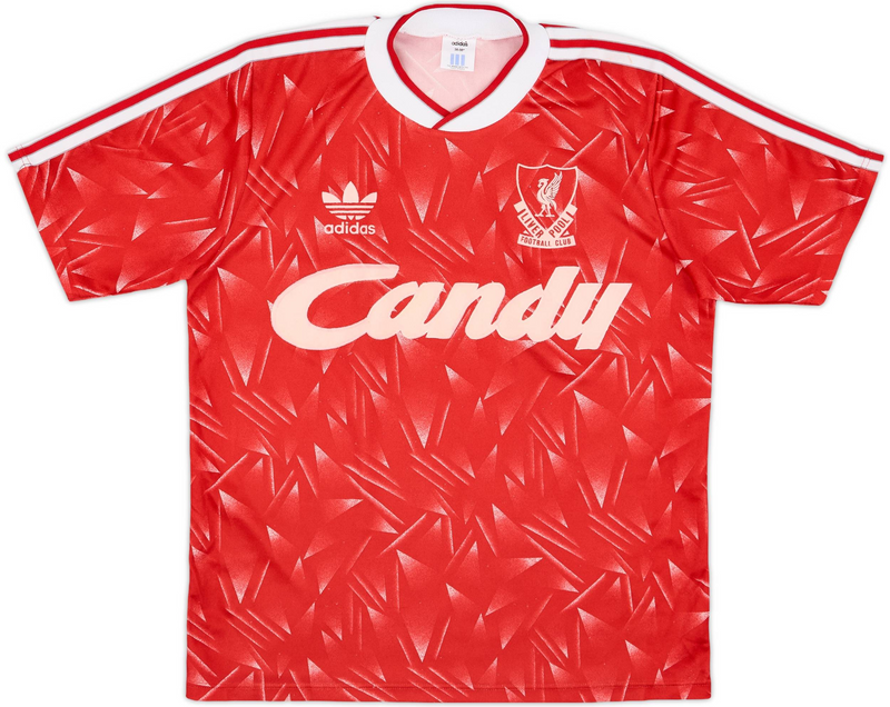 Maillot 1989-91 Liverpool FC Domicile