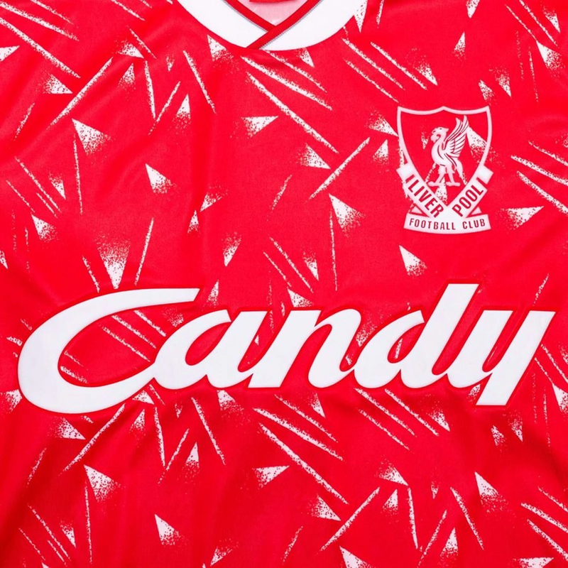 Maillot 1989-91 Liverpool FC Domicile