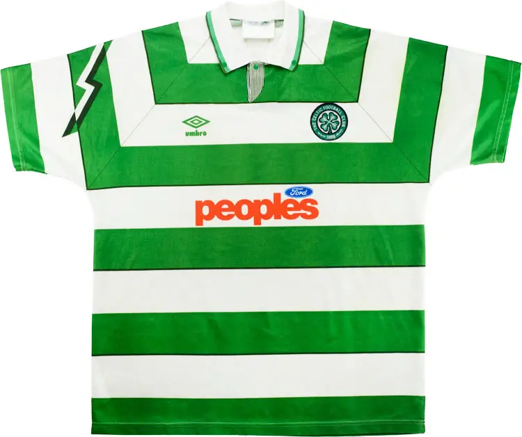 Maillot 1991-92 Celtic FC Domicile