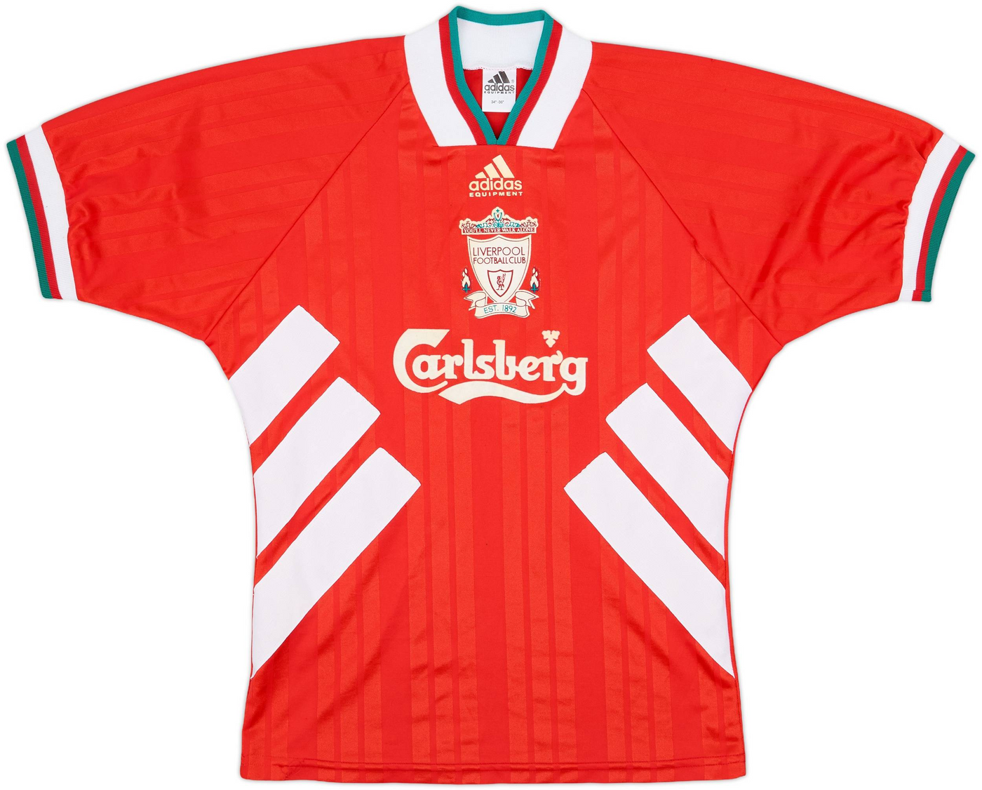 Maillot 1993-95 Liverpool FC Domicile