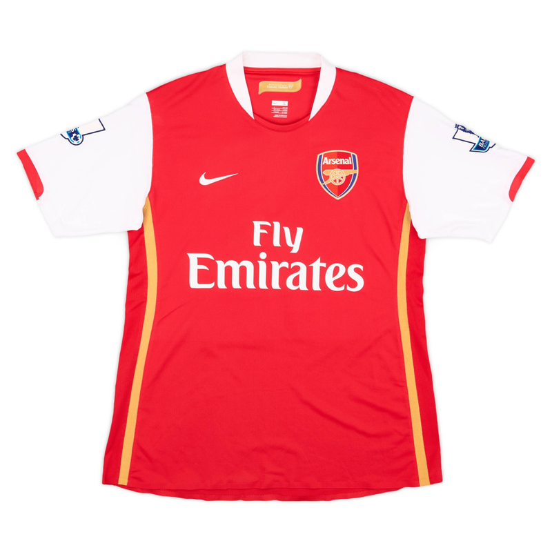Maillot 2006-08 Arsenal FC Domicile