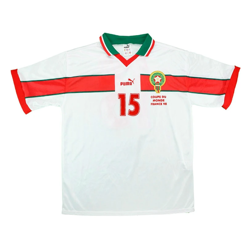 Maillot 1998 Maroc Extérieur