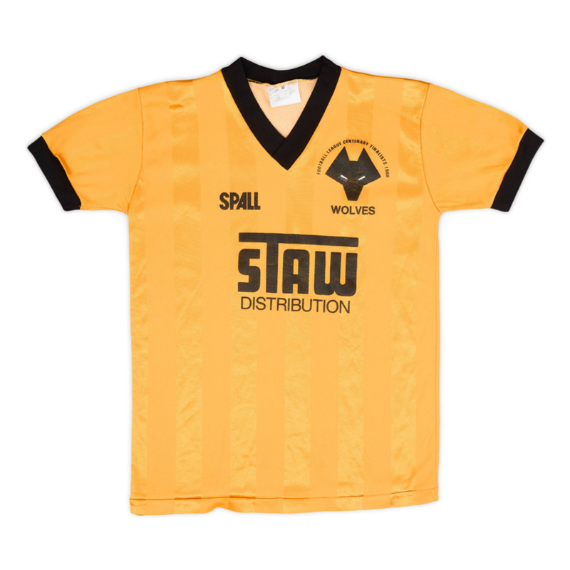 Maillot 1987-88 Wolverhampton Wanderers FC Domicile
