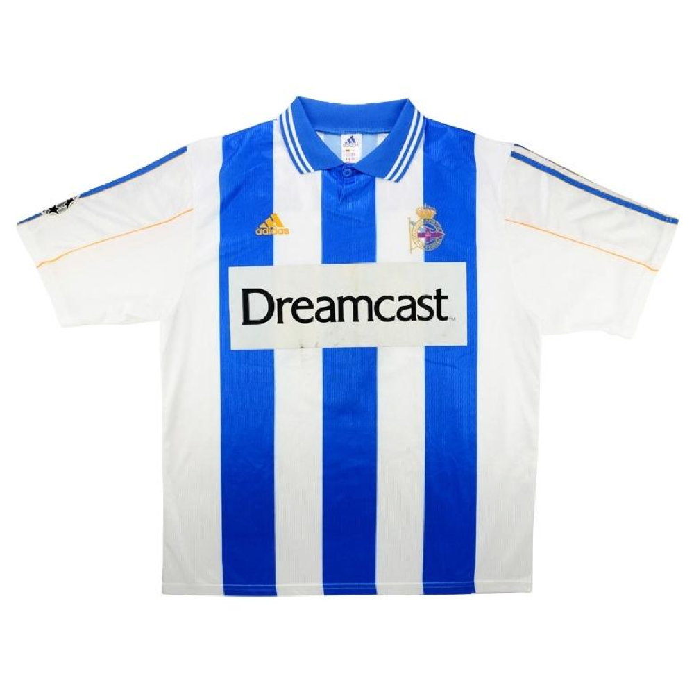 Maillot 2000-01 RC Deportivo de La Coruña Domicile