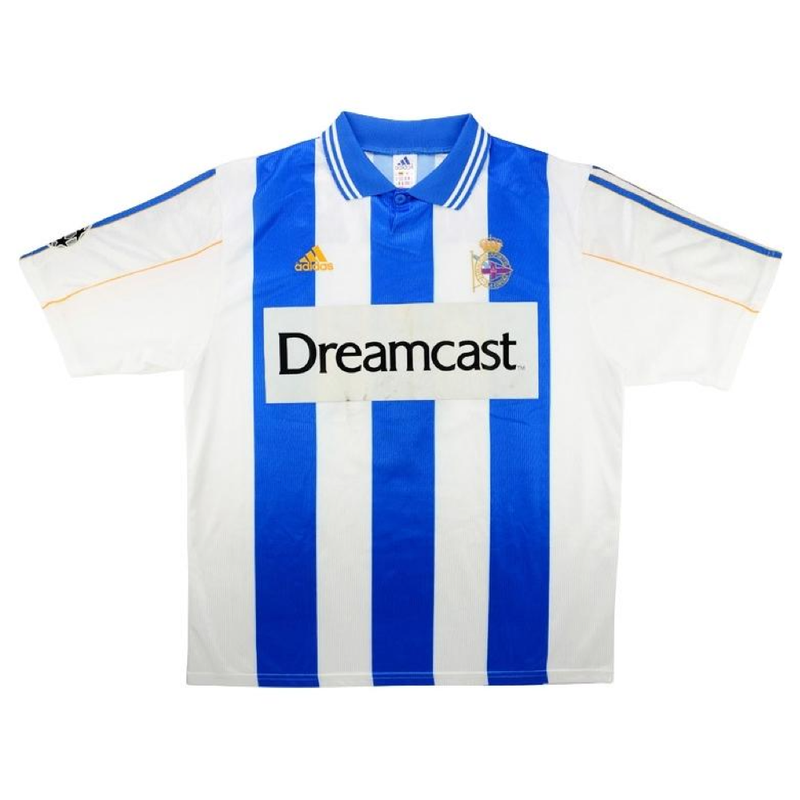 Maillot 2000-01 RC Deportivo de La Coruña Domicile