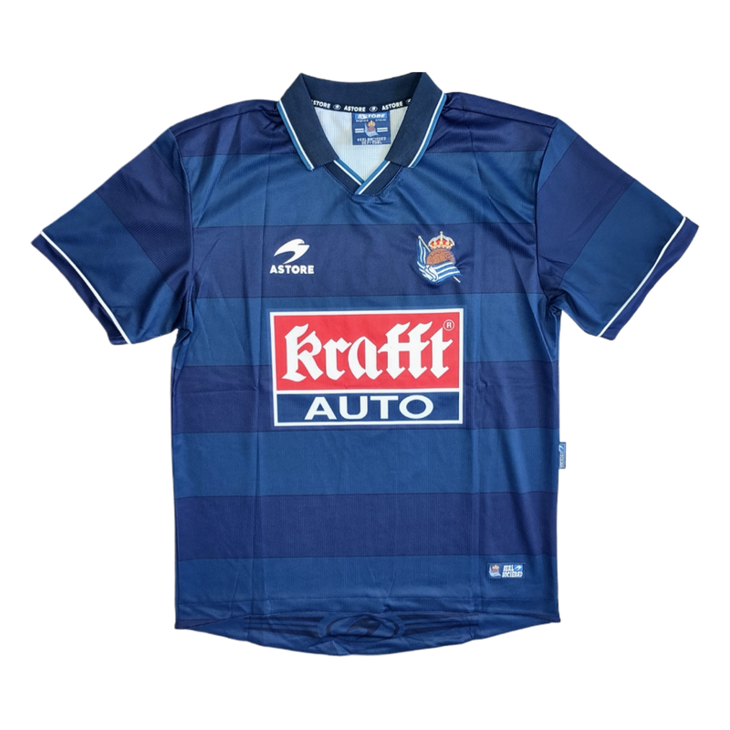 Maillot 1998-00 Real Sociedad de Fútbol de Fútbol Extérieur