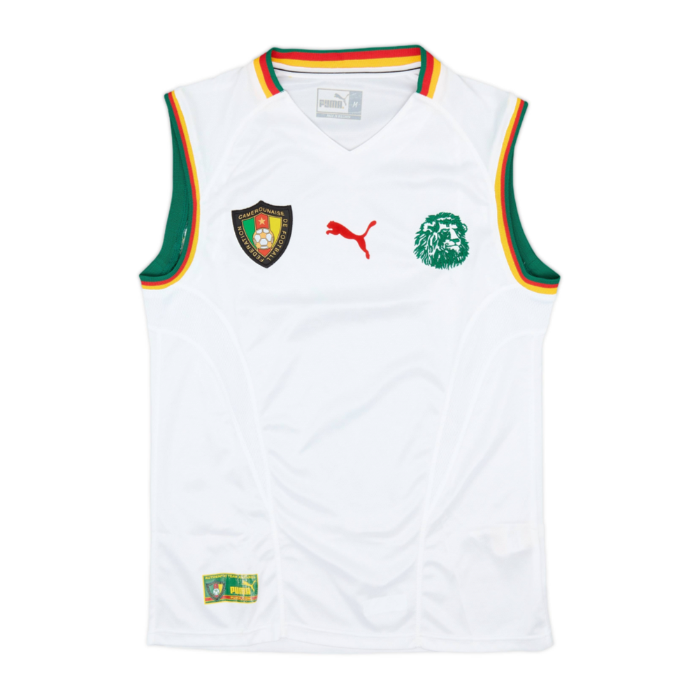 Maillot 2002 Cameroun Extérieur