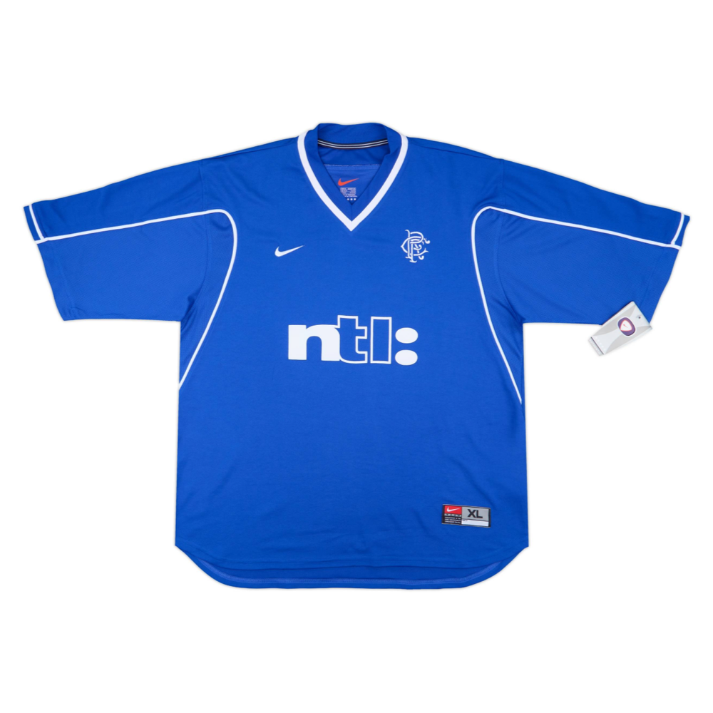 Maillot 1990-00 Rangers FC Domicile