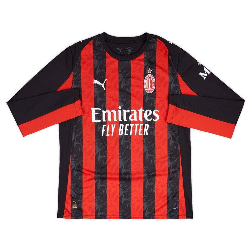 Maillot 2025-26 AC Milan Domicile Manches longues