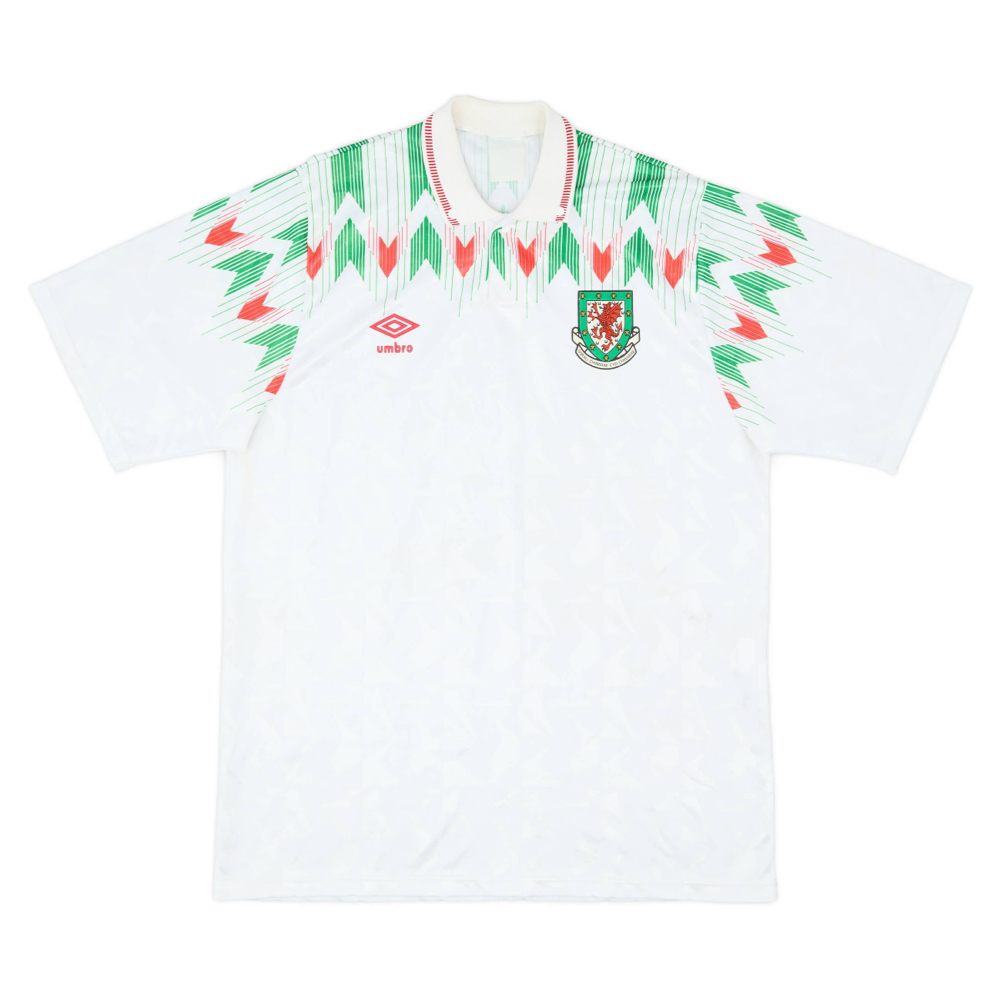 Maillot 1990-92 Pays de Galles Extérieur