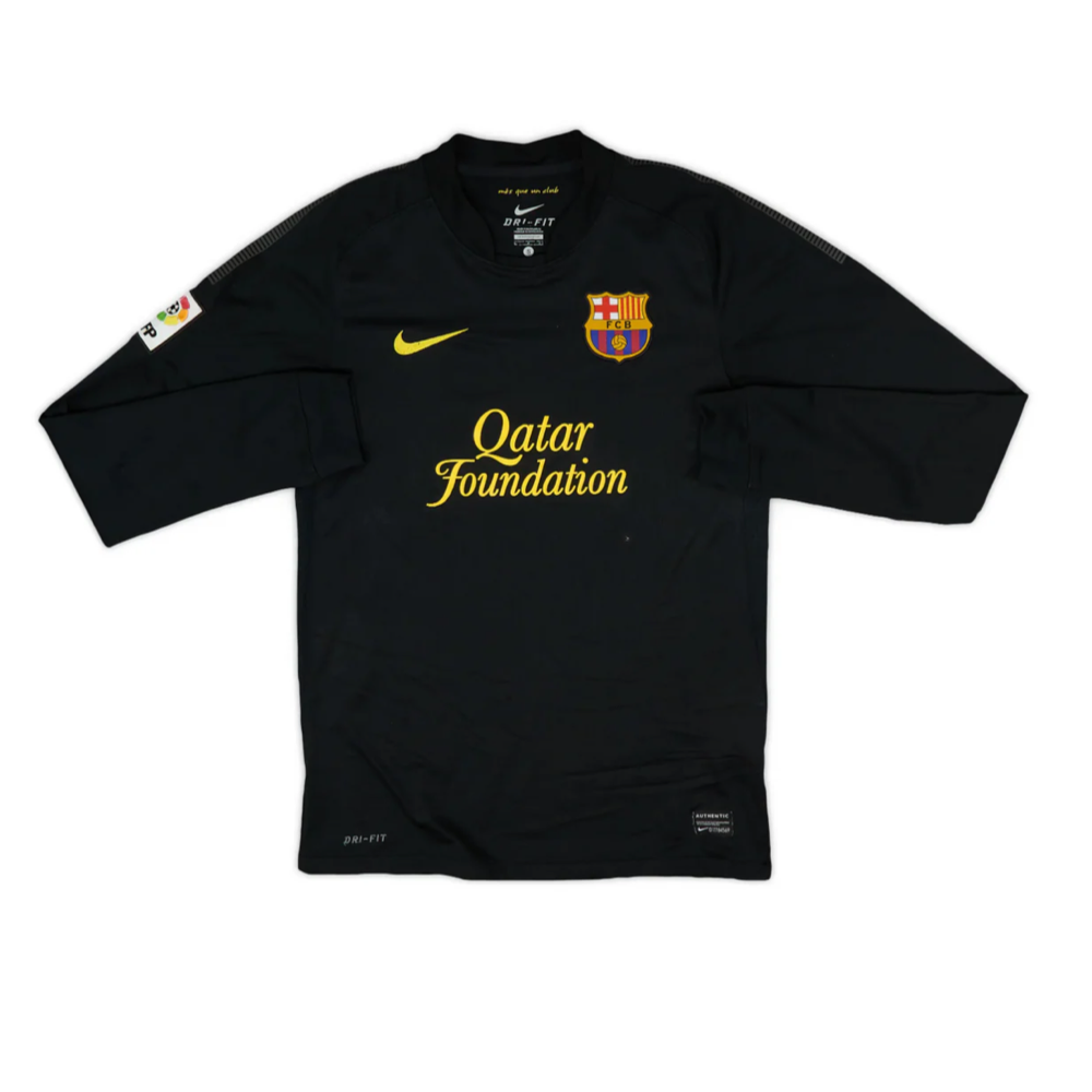 Maillot 2011-12 FC Barcelona Extérieur Manches longues