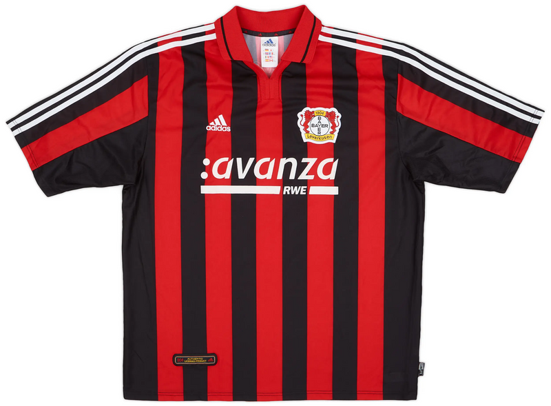 Maillot 2000-01 Bayer 04 Leverkusen Domicile