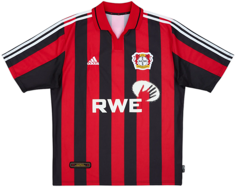 Maillot 2001-02 Bayer 04 Leverkusen Domicile