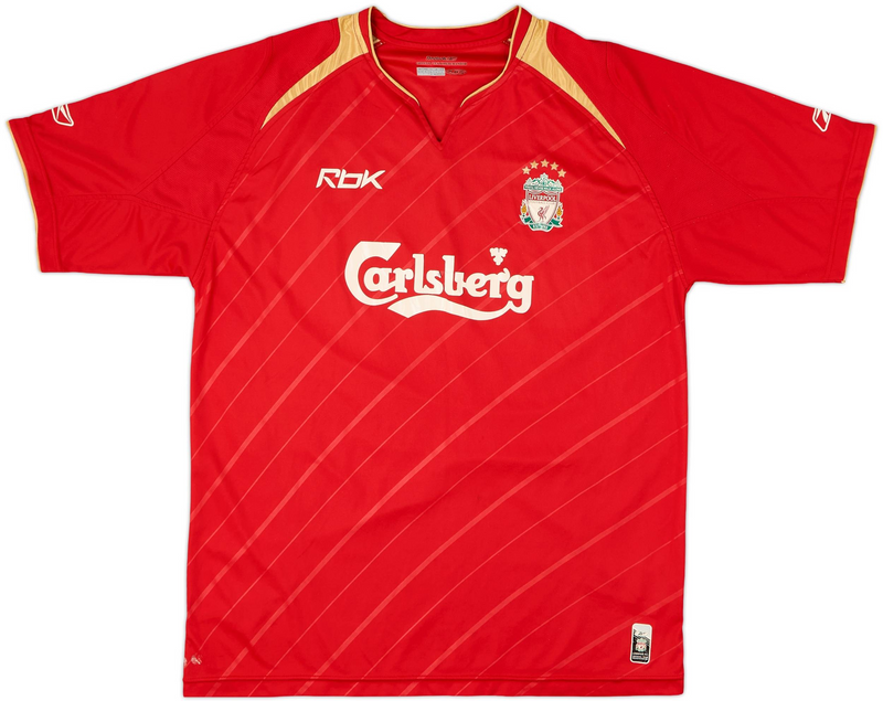 Maillot 2005-06 Liverpool FC Domicile