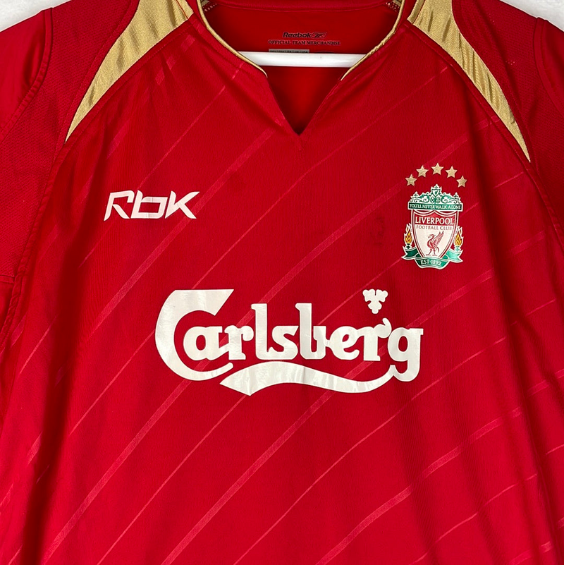 Maillot 2005-06 Liverpool FC Domicile