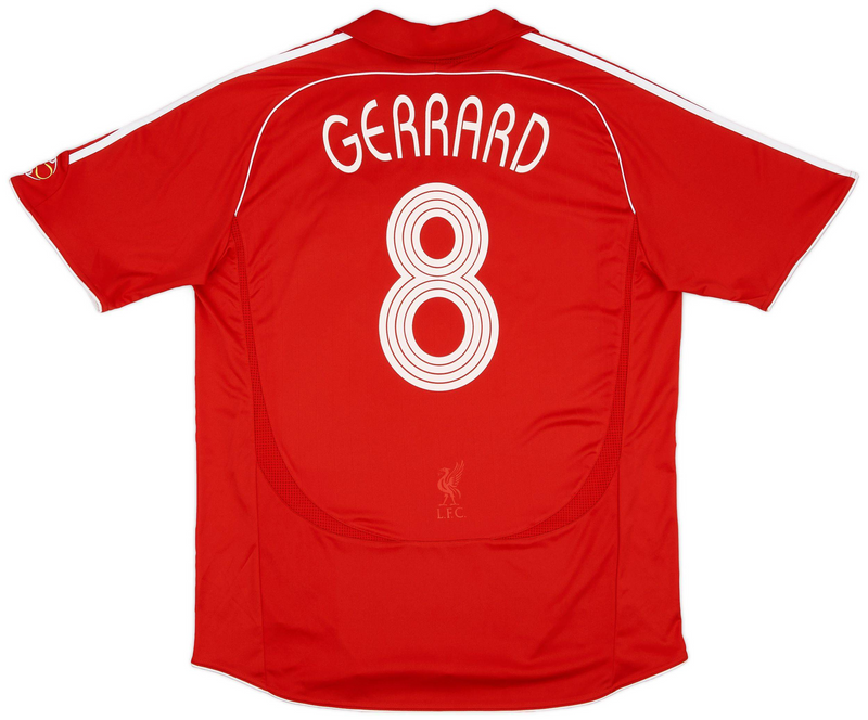 Maillot 2006-08 Liverpool FC Domicile