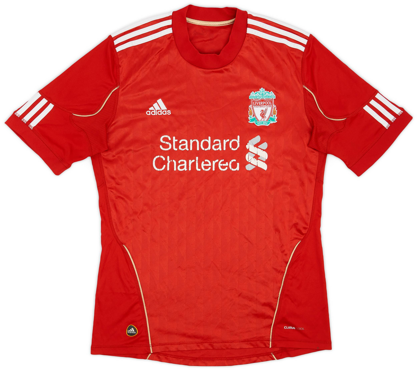 Maillot 2010-12 Liverpool FC Domicile