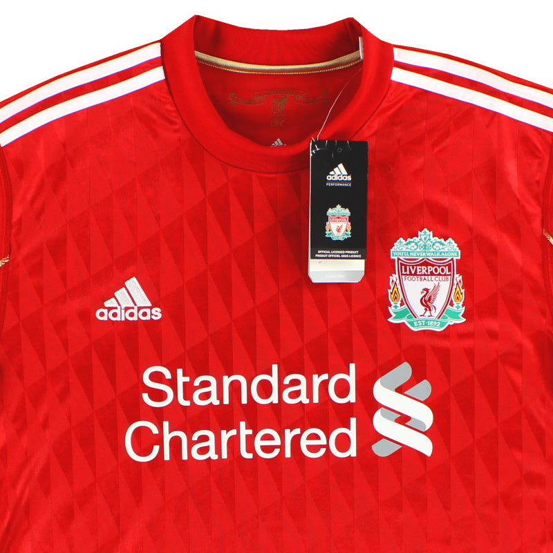 Maillot 2010-12 Liverpool FC Domicile