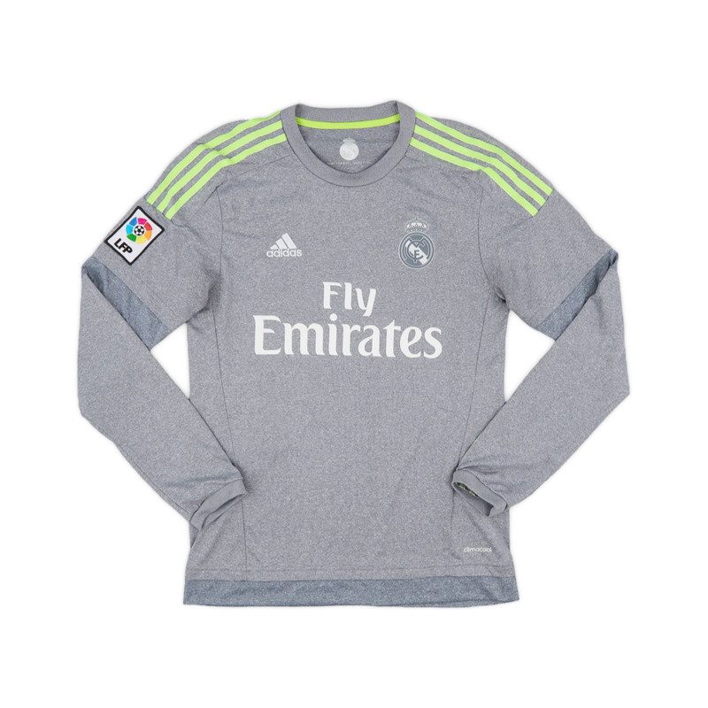 Maillot 2015-16 Real Madrid CF Extérieur Manches longues