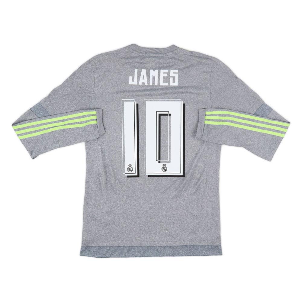 Maillot 2015-16 Real Madrid CF Extérieur Manches longues