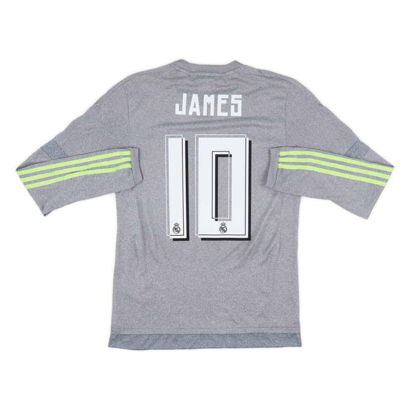 Maillot 2015-16 Real Madrid CF Extérieur Manches longues