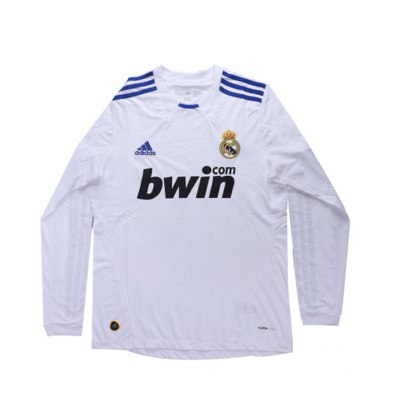 Maillot 2010-11 Real Madrid CF Domicile Manches longues