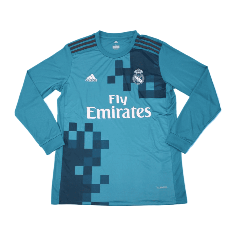 Maillot 2017-18 Real Madrid CF Troisième maillot Manches longues