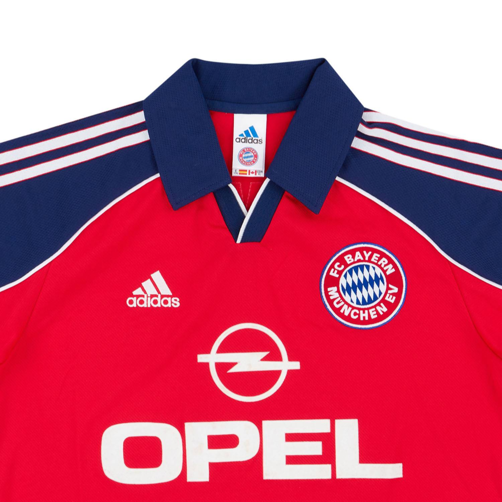 Maillot 2000-01 FC Bayern München Domicile