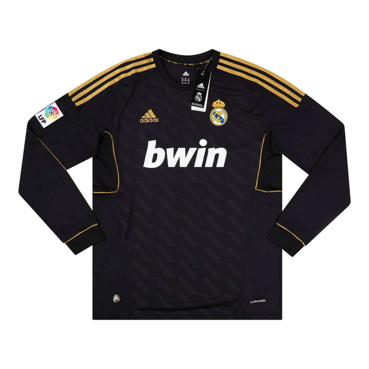 Maillot 2011-12 Real Madrid CF Extérieur Manches longues