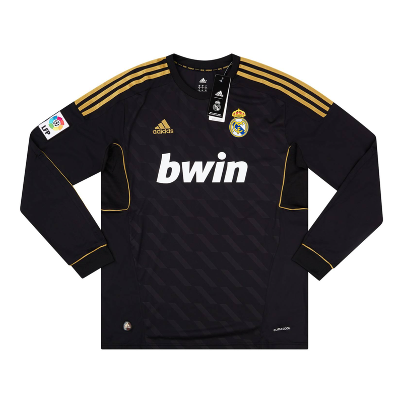 Maillot 2011-12 Real Madrid CF Extérieur Manches longues