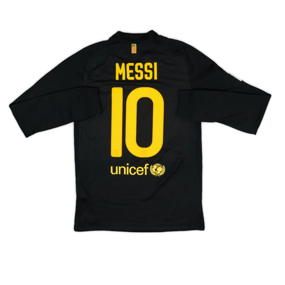 Maillot 2011-12 FC Barcelona Extérieur Manches longues