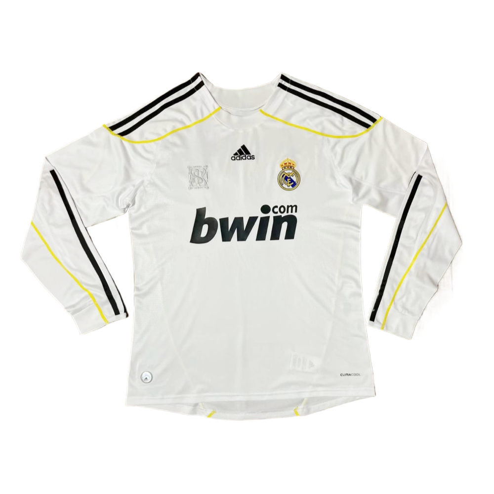 Maillot 2009-10 Real Madrid CF Domicile Manches longues