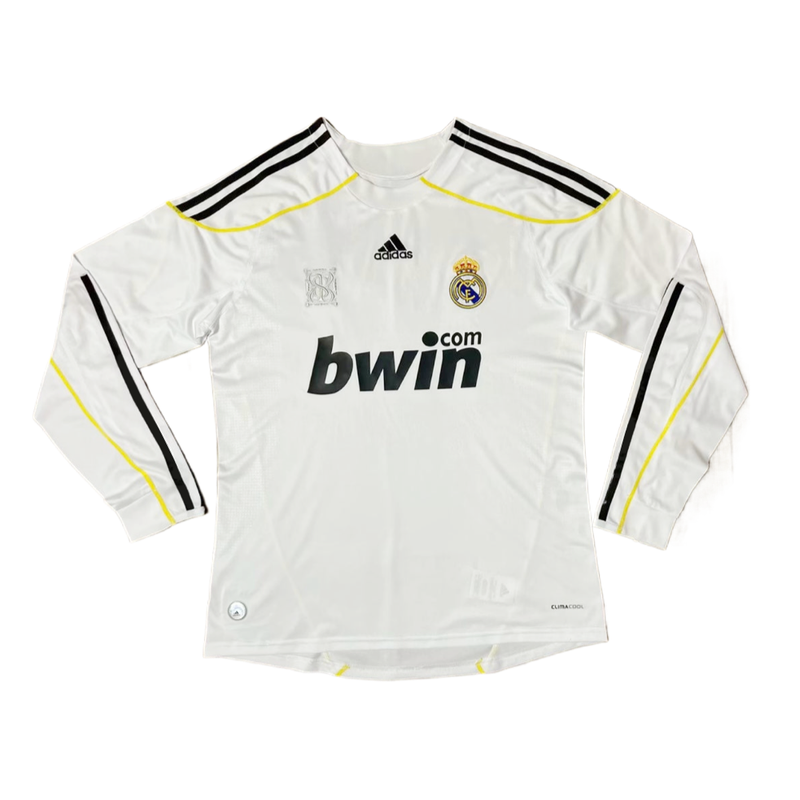 Maillot 2009-10 Real Madrid CF Domicile Manches longues