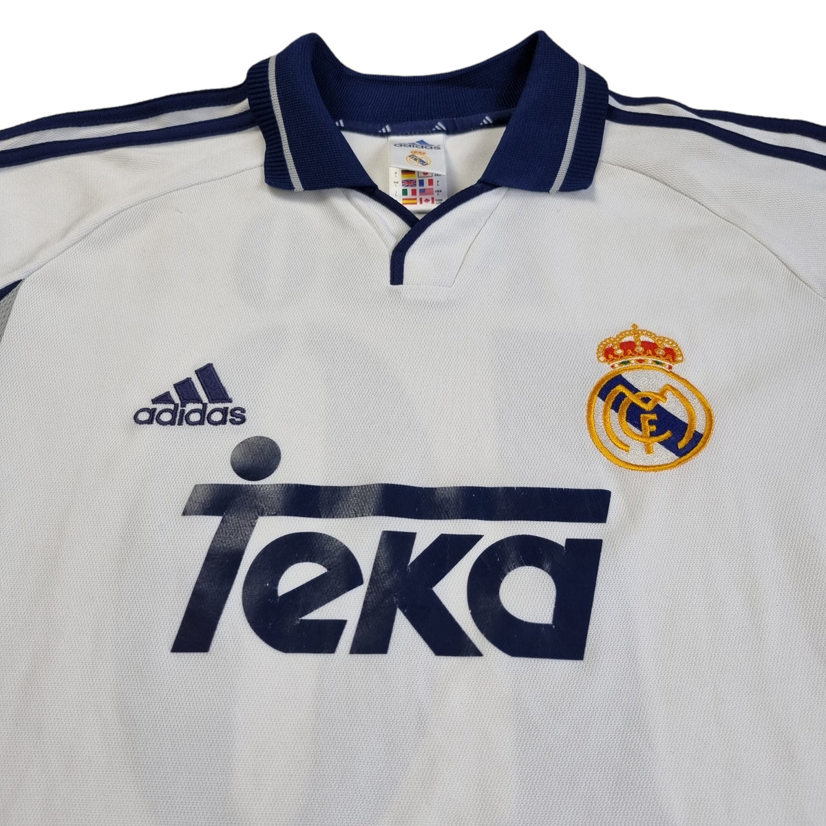 Maillot 2000-01 Real Madrid CF Domicile