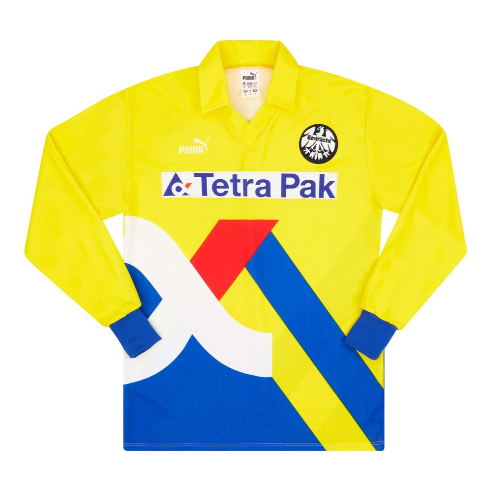 Maillot 1993-94 Eintracht Frankfurt Extérieur Manches longues