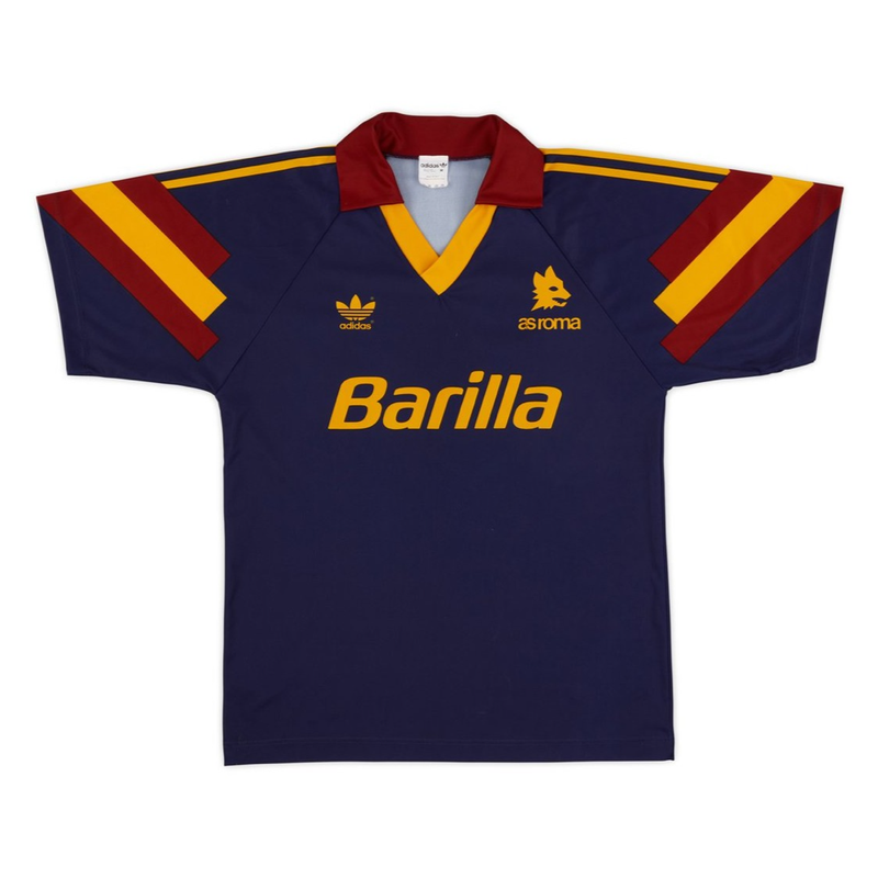 Maillot 1991-92 AS Roma Extérieur