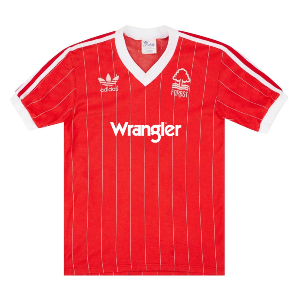 Maillot 1982-83 Nottingham Forest FC Domicile