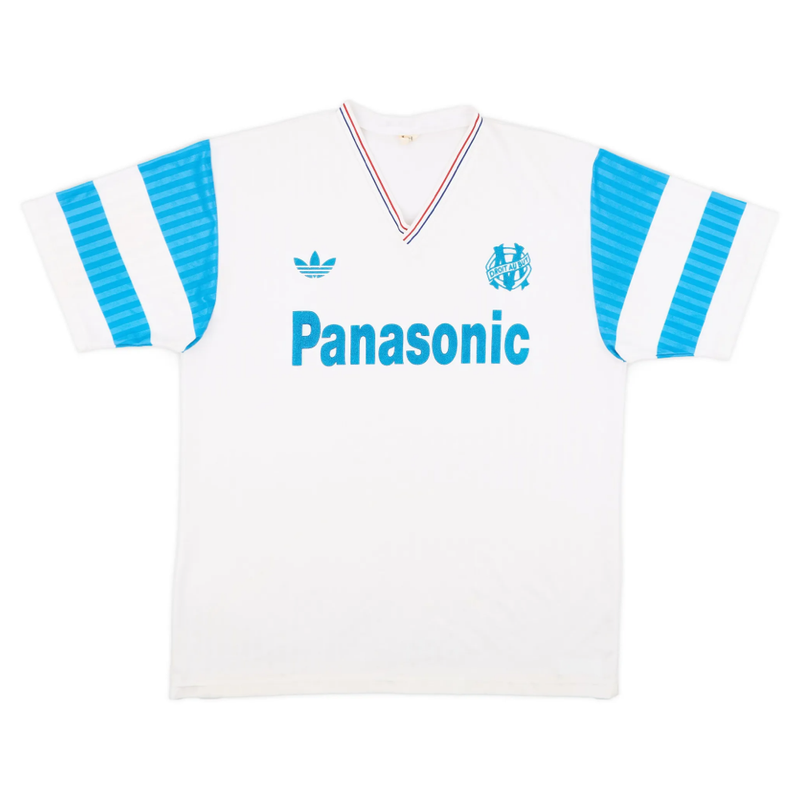 Maillot 1990-91 Olympique de Marseille Domicile