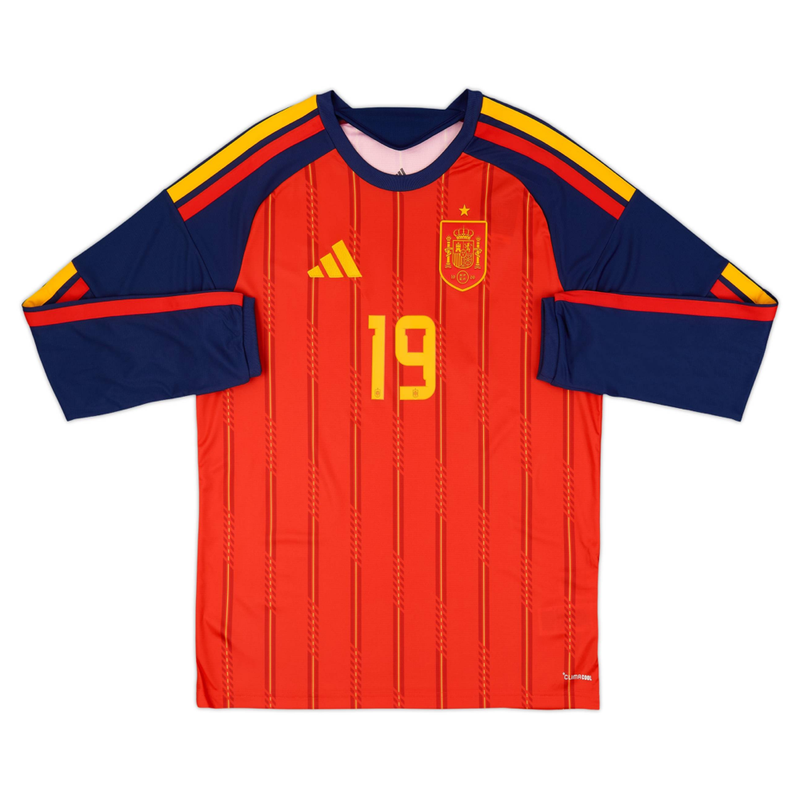 Maillot 2026 Espagne Domicile Manches longues