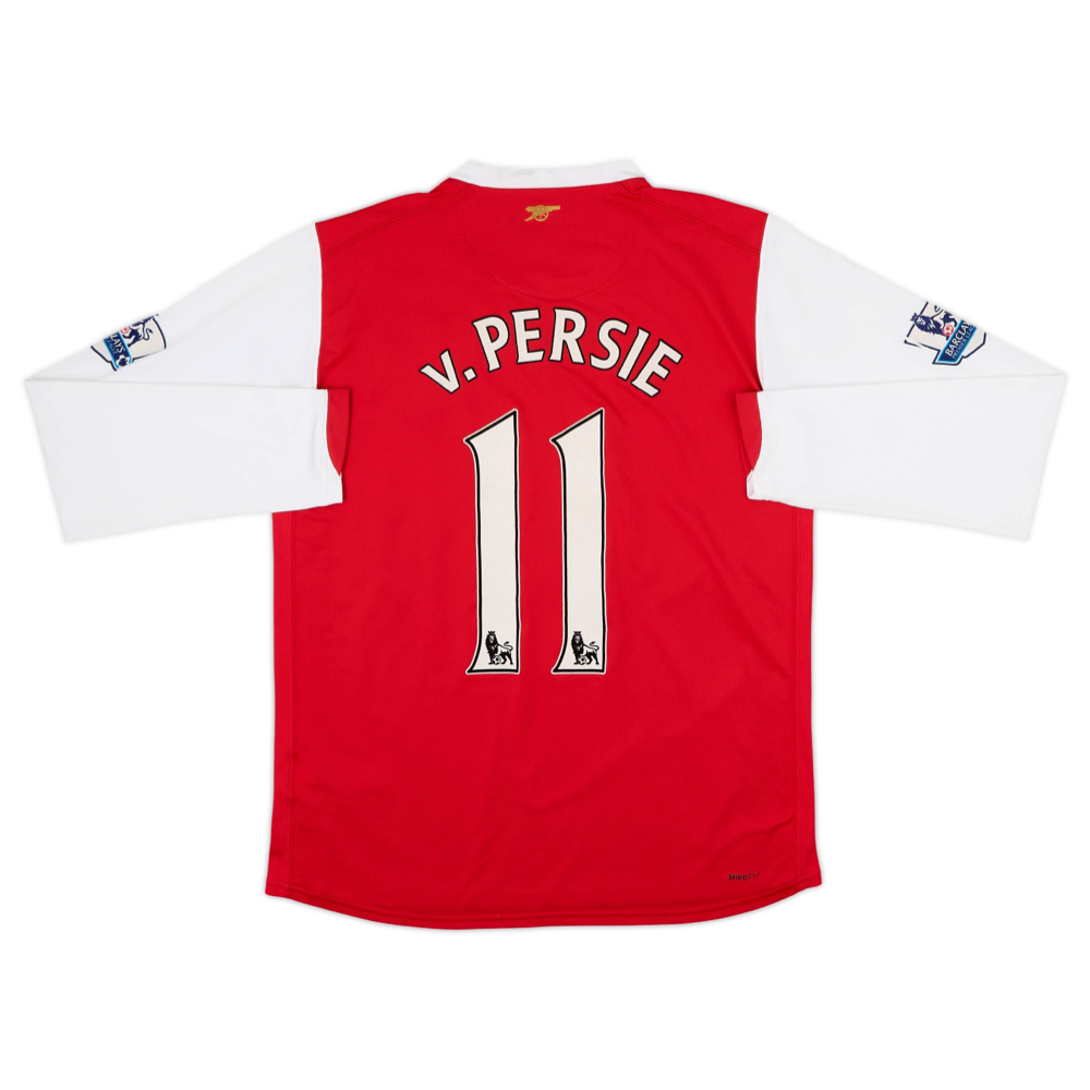 Maillot 2006-08 Arsenal FC Domicile Manches longues