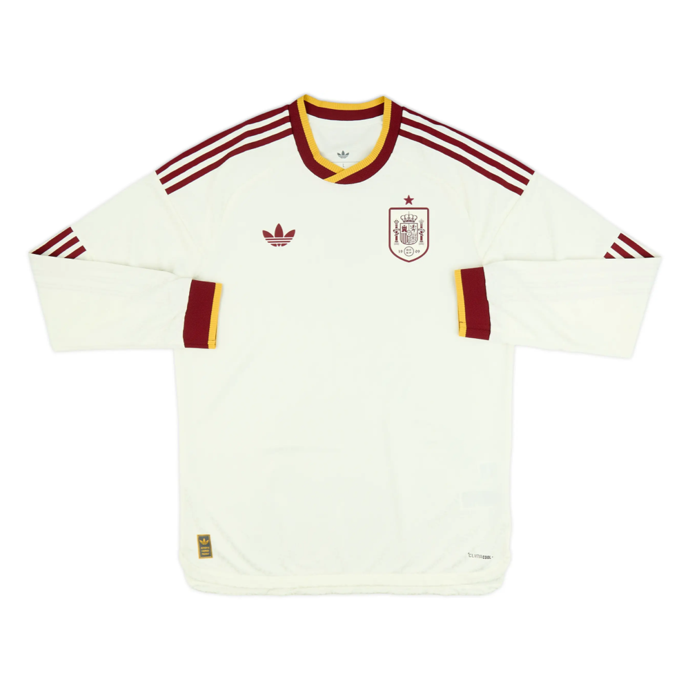 Maillot 2026 Espagne Extérieur Manches longues