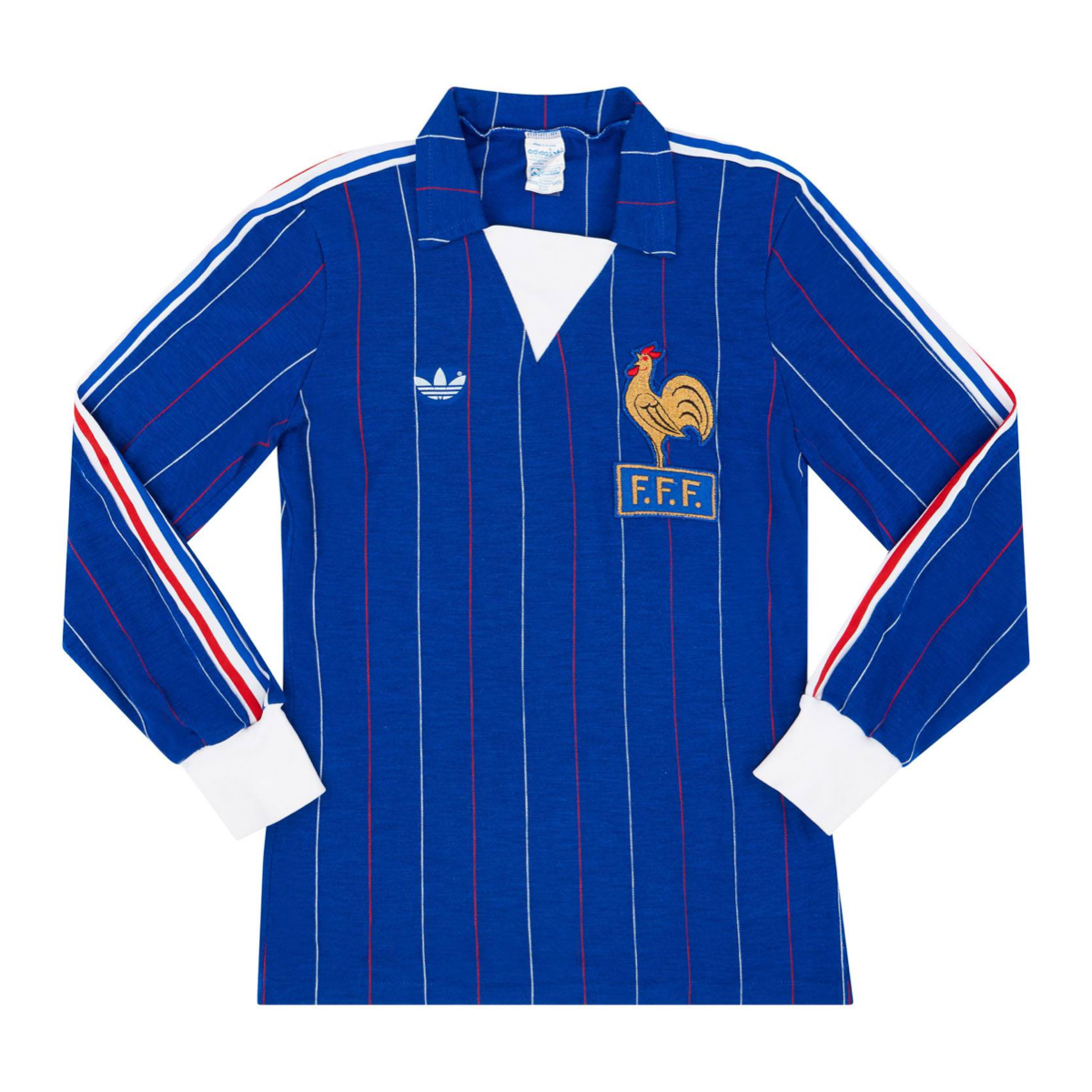 Maillot 1980-82 France Domicile Manches longues